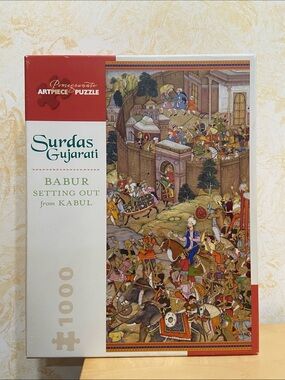 Pomegranate Surdas Gujarati Babur Setting Out From Kabul - 1000 Piece Puzzle
